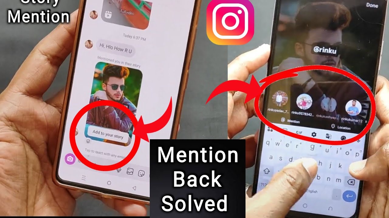 Instagram Me Story Mention Back Nahi Ho Raha Hai || Instagram Me Story Mention Back Kaise Kare