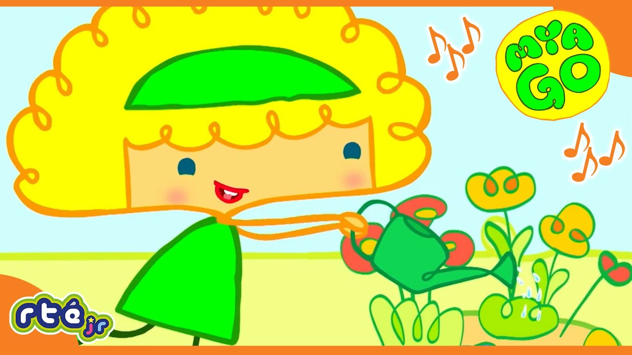 Mya Go | Mya Goes Gardening! 🌼☀️🌻| @RTÉjr
