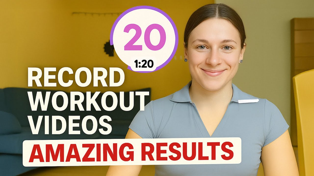 Best method to record a workout video (Quick & Easy!)
