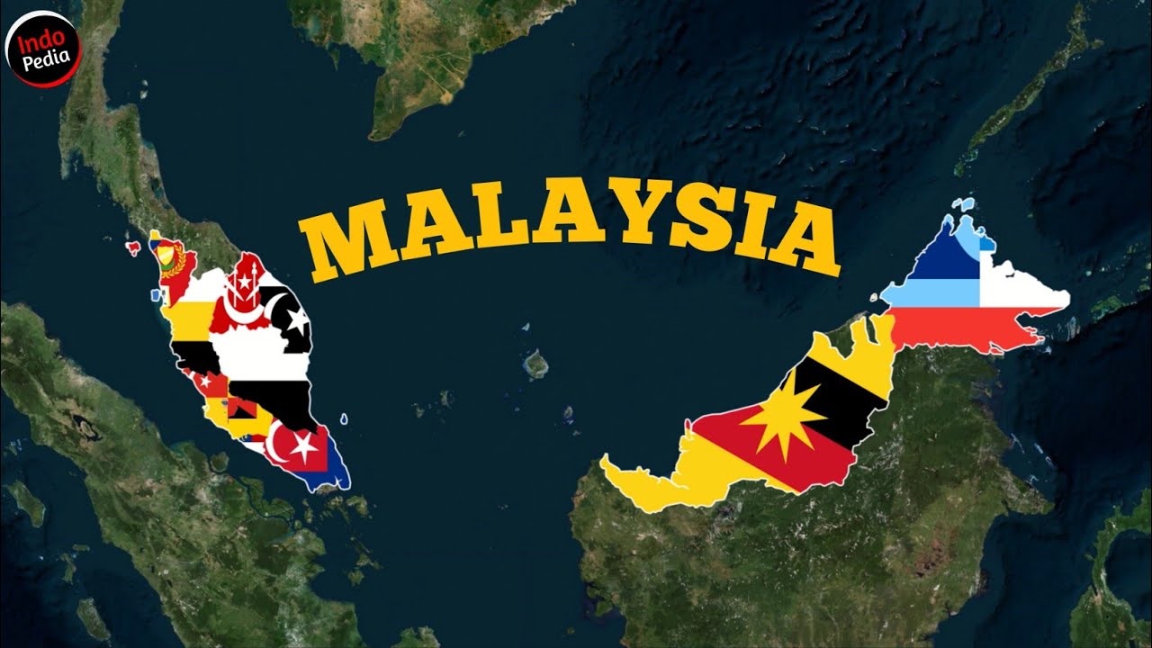 Lebih Maju Dari Indonesia⁉️ Inilah FAKTA MALAYSIA Serta 13 Negeri Bagian & 3 Wilayah Persekutuannya