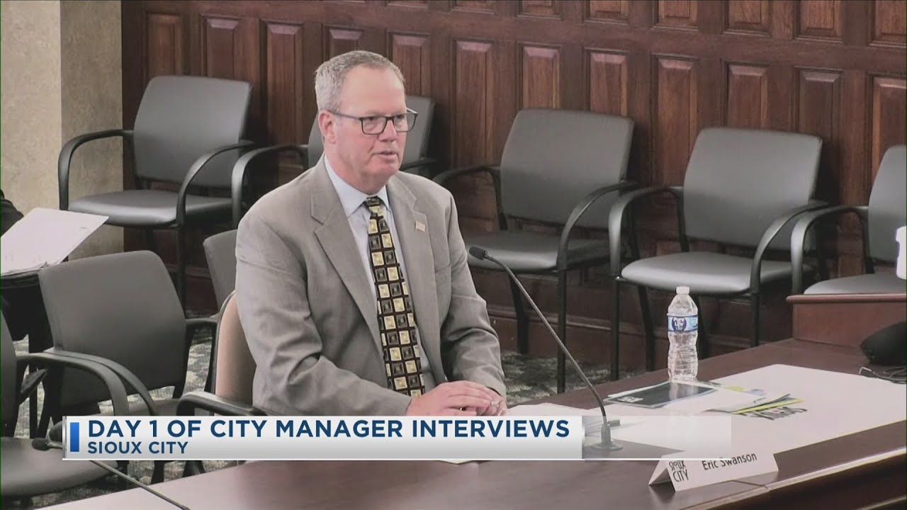 Day 1 Of City Manager Interviews
