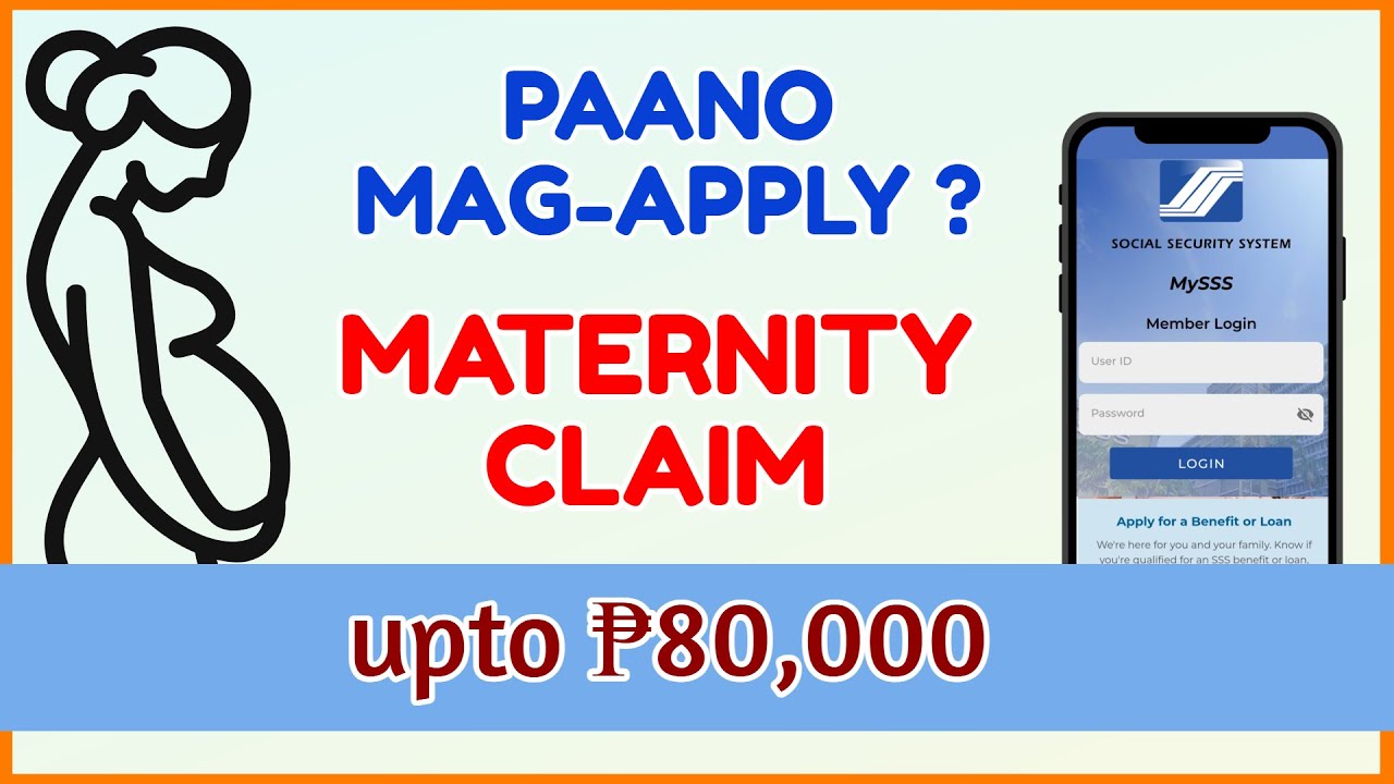 Paano mag apply ng SSS Maternity Benefit 80,000 - How to Claim Maternity Benefit SSS Online?