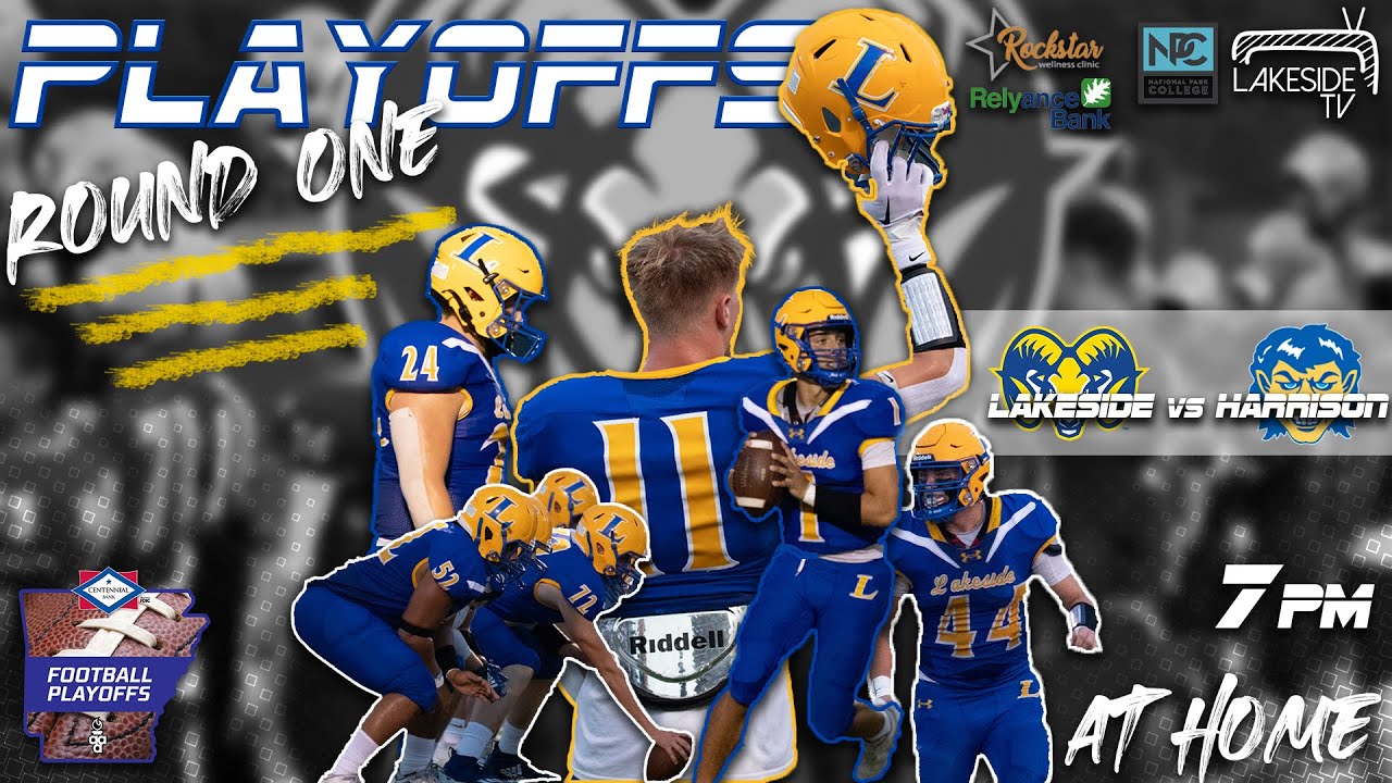 Lakeside Rams vs Harrison Goblins |  2023 5A State Football Playoffs | Round 1