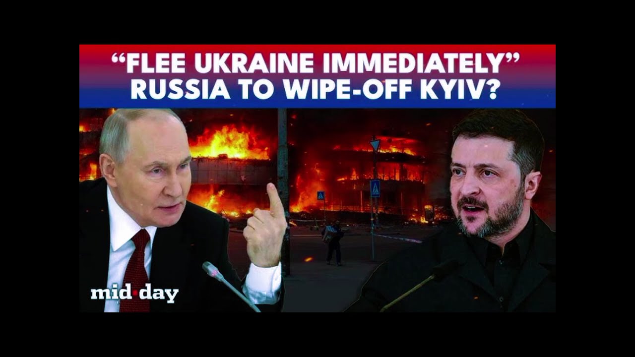 KYIV UNDER SIEGE&rsquo;: Russia &lsquo;Bombs&rsquo; Zelensky&rsquo;s &lsquo;Decision Center&rsquo; In Explosive Strike | Watch