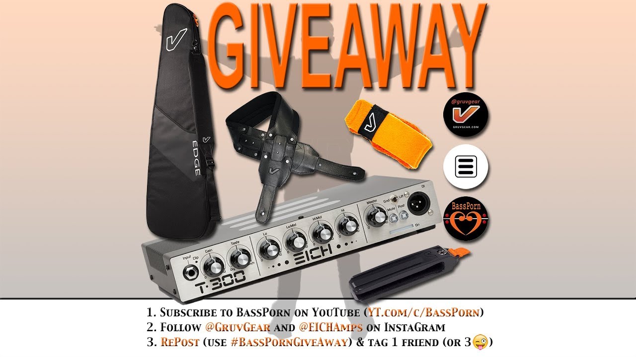 EICH Amps & GruvGear GiveAway