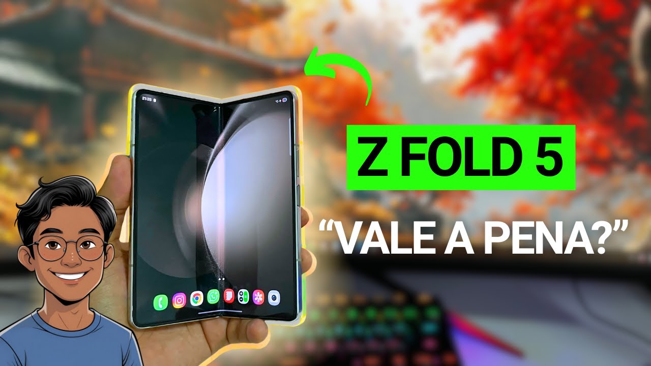 GALAXY Z FOLD 5 em 2025 – VALE A PENA MESMO? (Review Completa)