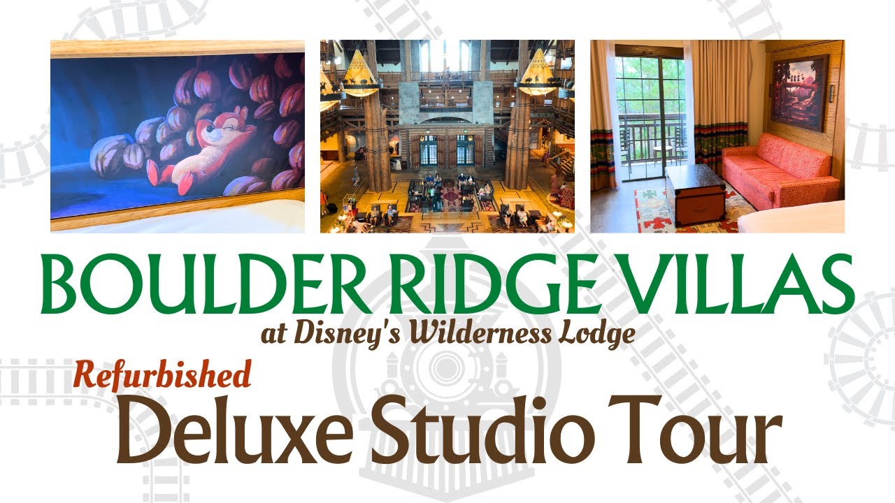 Boulder Ridge Villas Refurbished DVC Studio Tour | Disney Vacation Club Deluxe Studio Room 2543