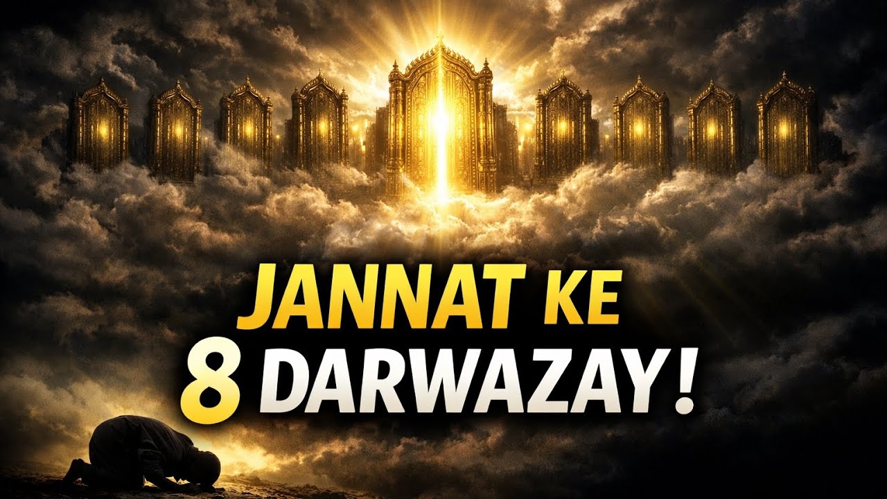 Jannat k 8 darwazay | app kon se darwazay se andr jayn gy jaiye|#motivation #deen #facts 