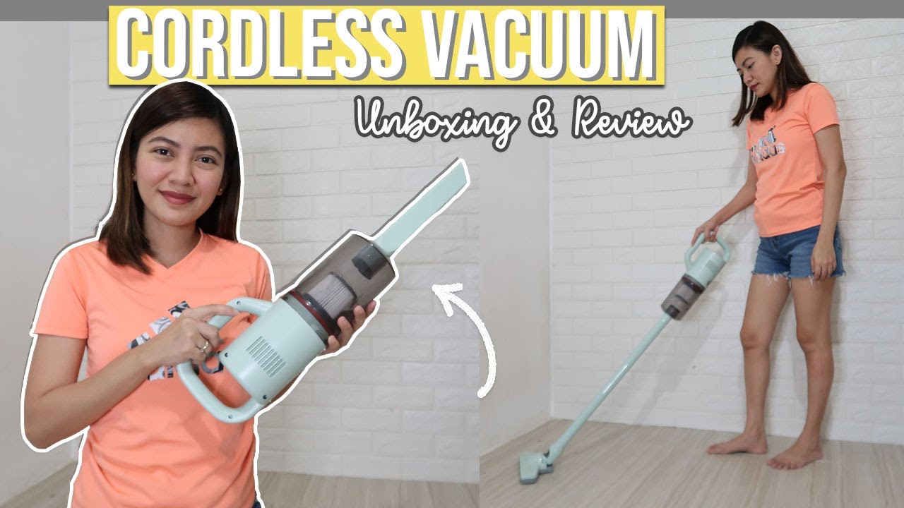 Best Cordless Vacuum from Shopee! 🧹 | Bobbot Cordless Vacuum Cleaner Unboxing & Review