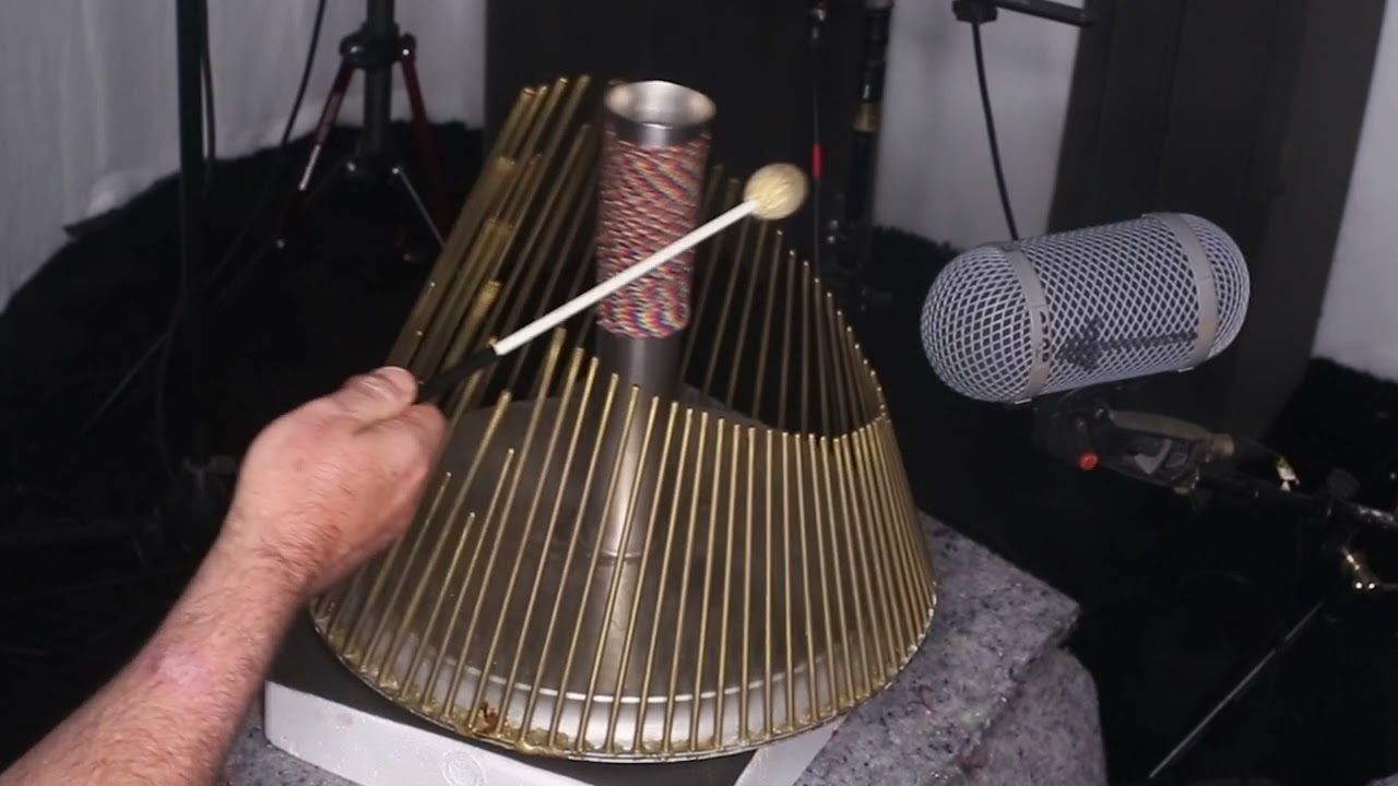 Waterphone sympathetic resonance