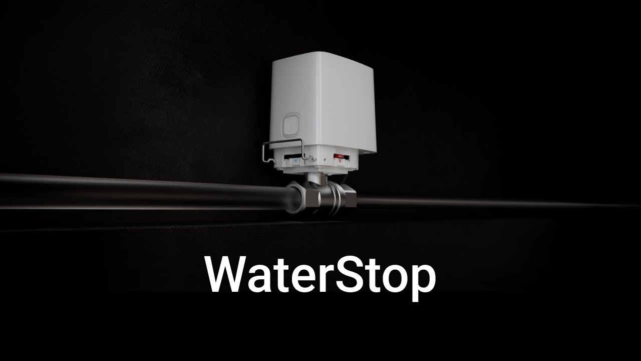 Ajax WaterStop: remotely controlled water shutoff electric valve