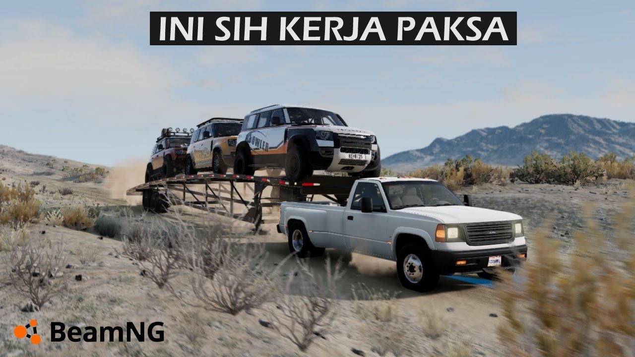 Kerja Jadi Seksi Ribet Tim Balap 🚘🚘🚘 | BeamNG Drive Indonesia