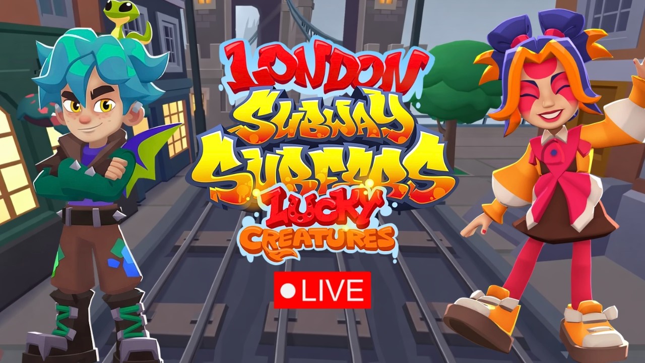 Subway Surfers London Lucky Creature LIVE 🔴| Max Speed Endless Run