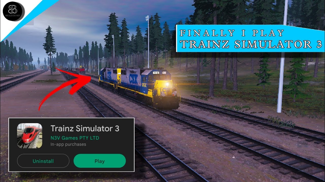 Finally I play trainz simulator 3 || 100% Real || SB