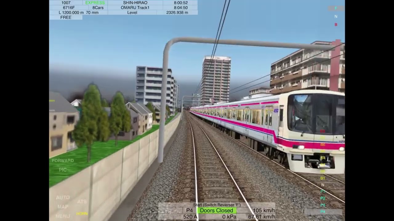 Train Drive ATS 2 | 1007 Express
