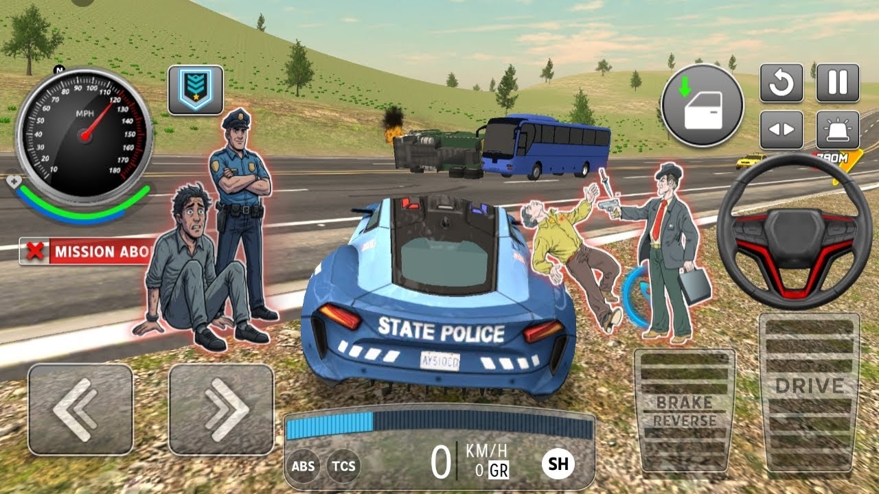 Real Cop Chase Simulator | 3D Driving GamePolice Car Racing & Chase | Simulator Gameplay