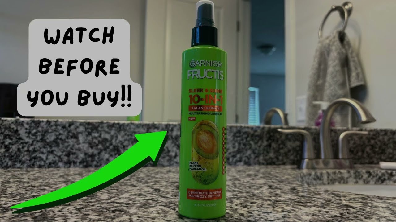 Review - Garnier Fructis 10 in 1 Leave In Spray
