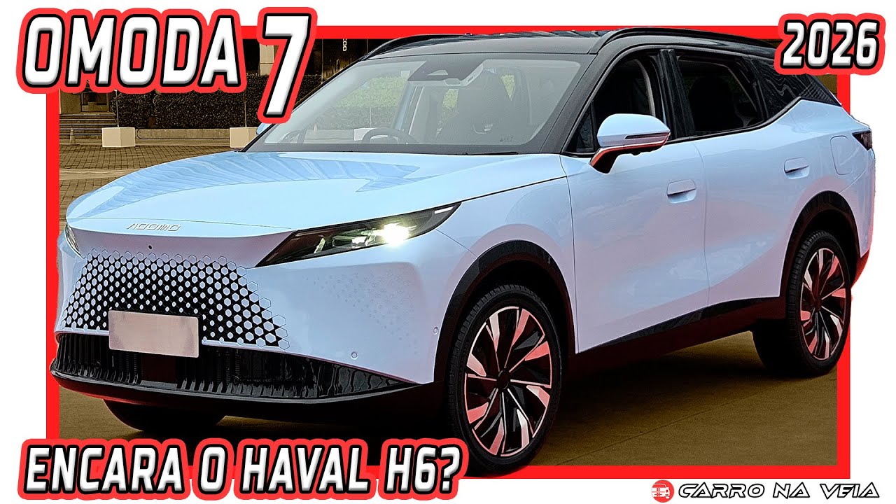 OMODA 7: agora sim um rival real para o HAVAL H6 e BYD SONG Plus?