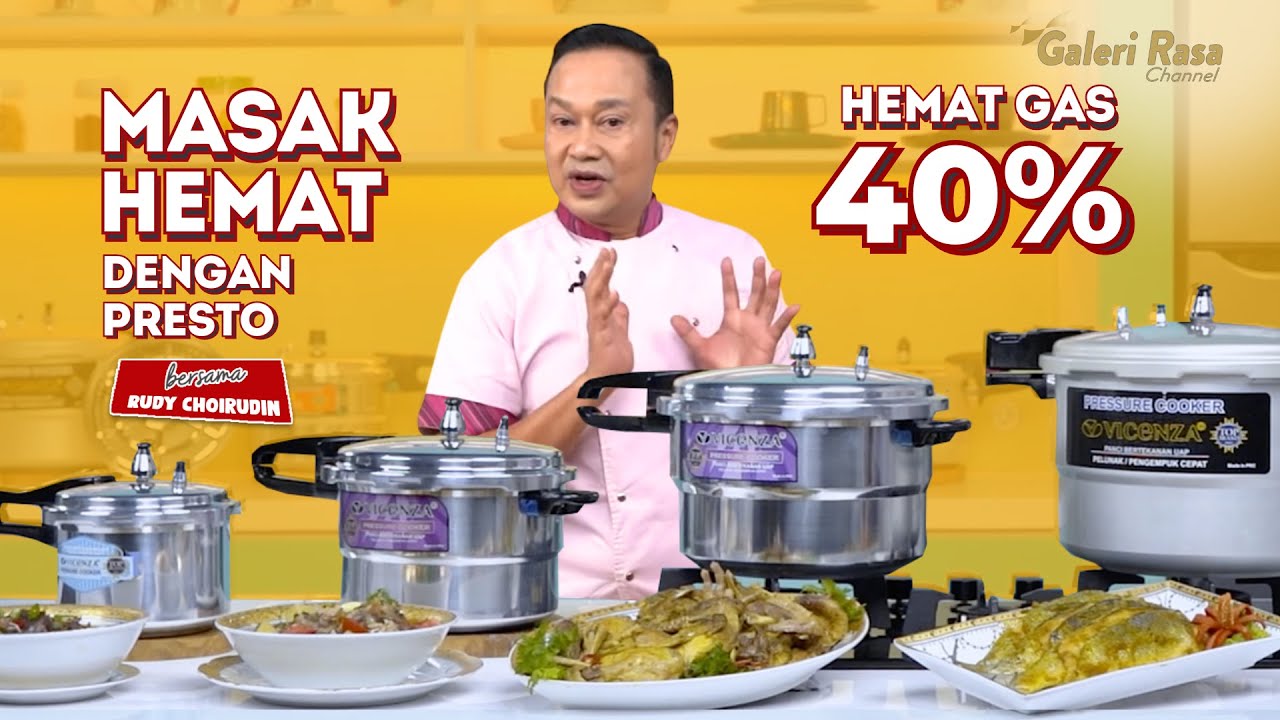 RUDY CHOIRUDIN | TIPS MASAK HEMAT DENGAN PRESTO + TUTORIAL MENGGUNAKAN PRESTO