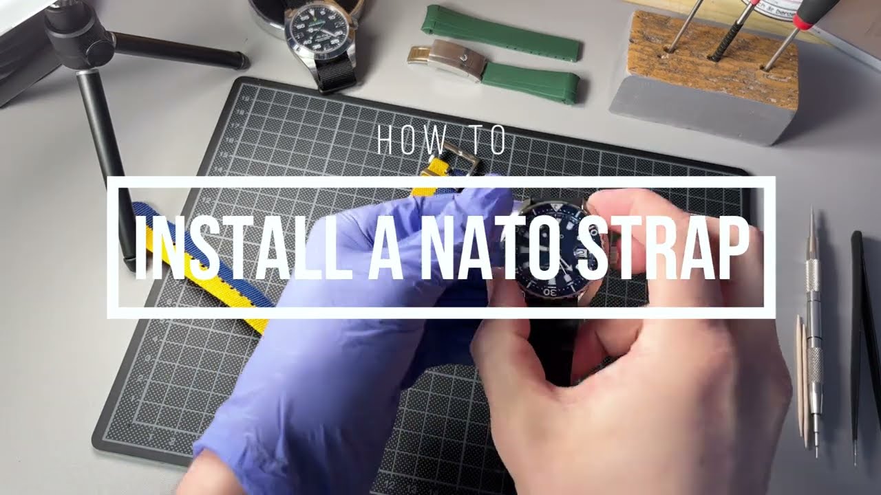 HOW TO: Install a nato strap