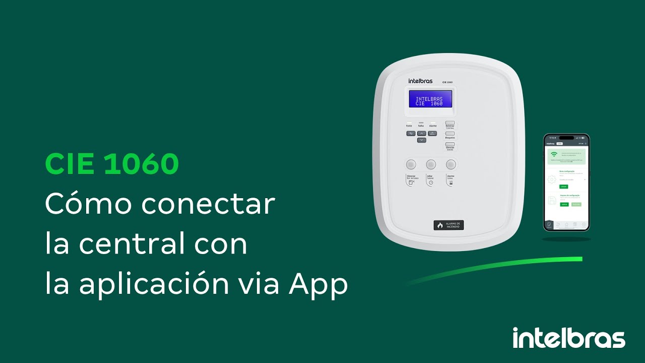C&oacute;mo conectar la central CIE 1060 via App