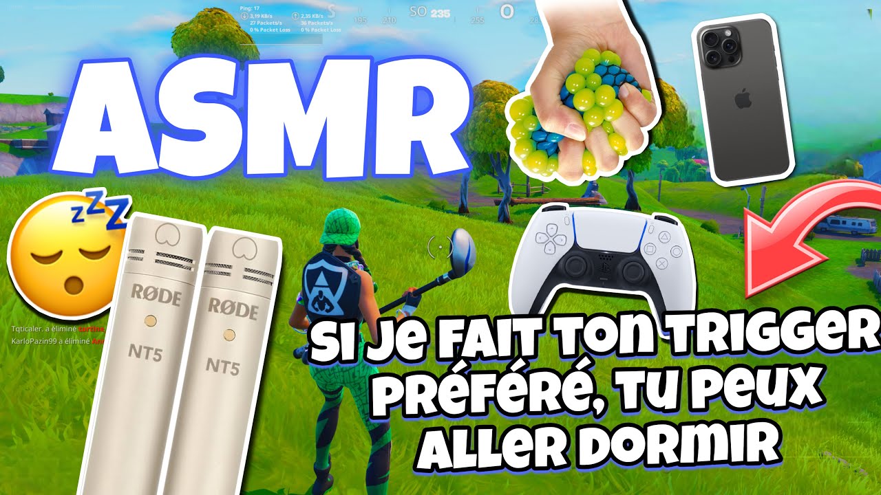 ASMR Français • SI JE FAIT TON TRIGGER PRÉFÉRÉ, TU PEUX ALLER DORMIR ! 😴 