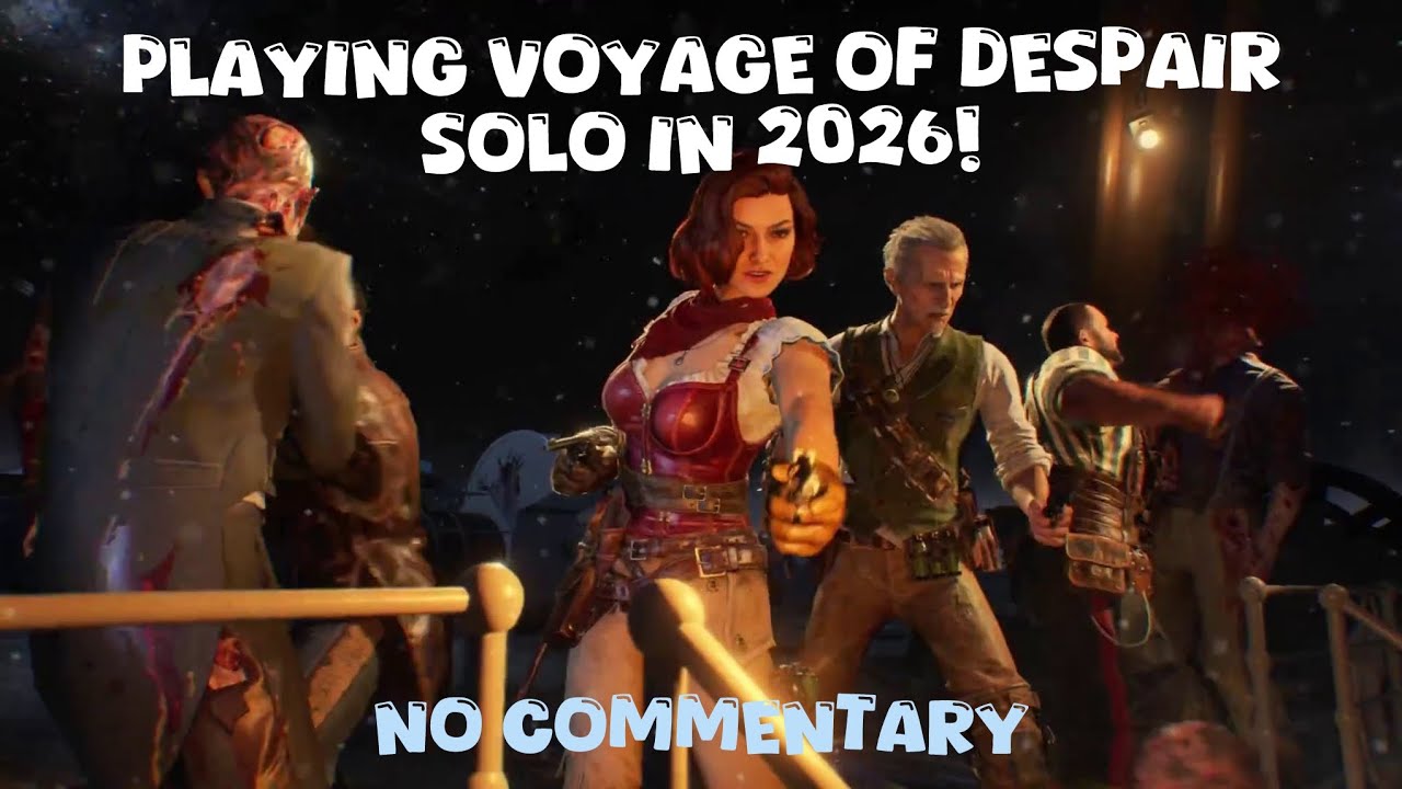 Playing Voyage of Despair Solo in 2026! - Playing Every Zombies Map Solo Part 38! - (No Commentary!)