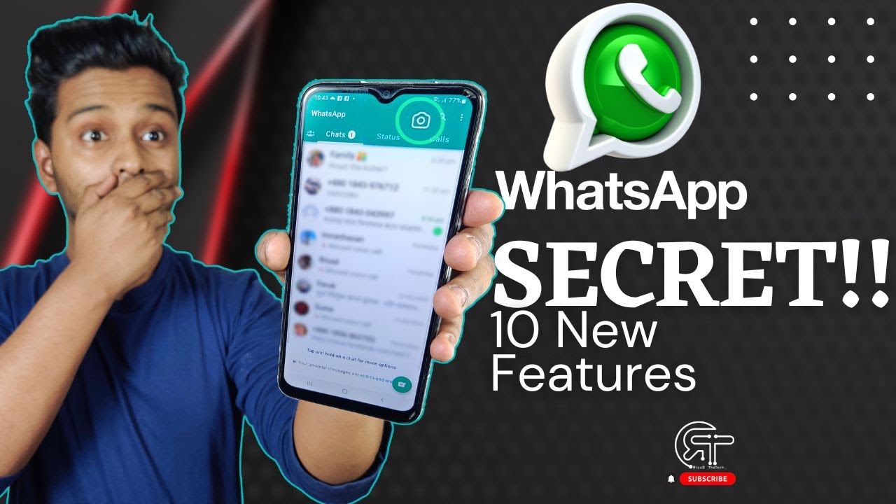 10 Amazing WhatsApp New  Features Hidden 2023🔥 | Bangla WhatsApp Tips & Tricks | RisaD TheTech