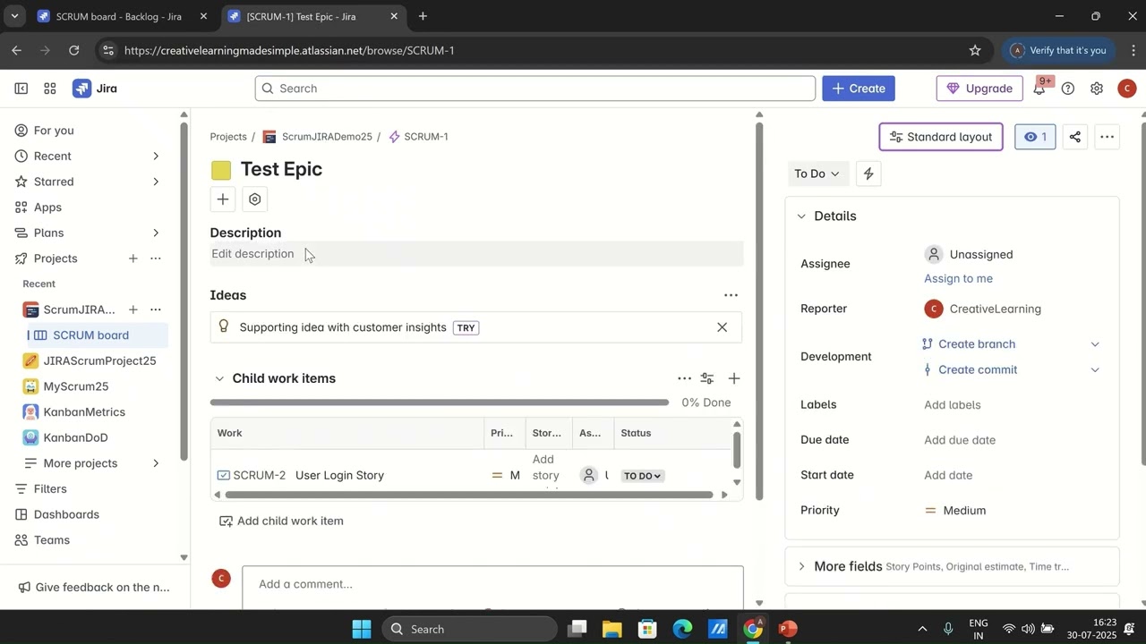 How to Create Agile Scrum Project, Feature, Custom Work Type, Epic Story in JIRA| Add new Issue Type
