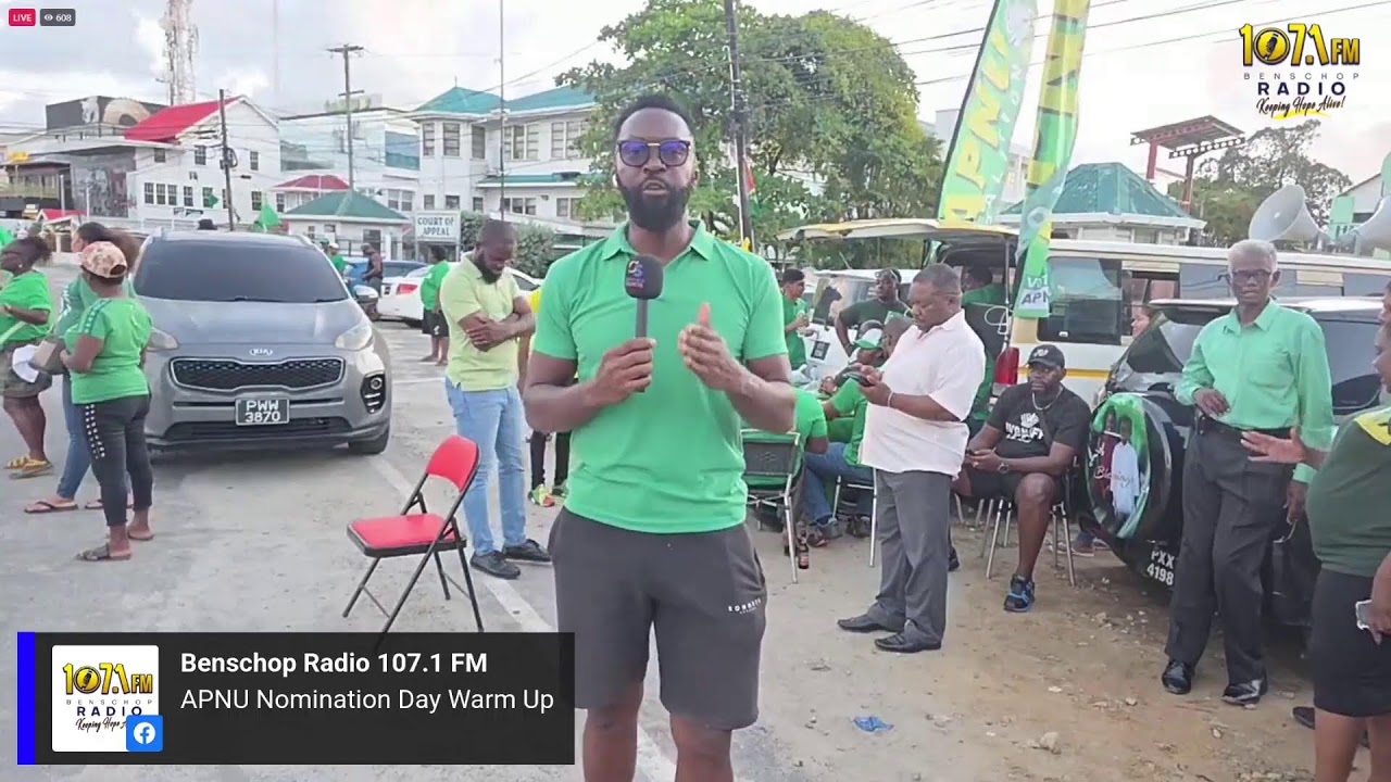 APNU Nomination Day Warm Up