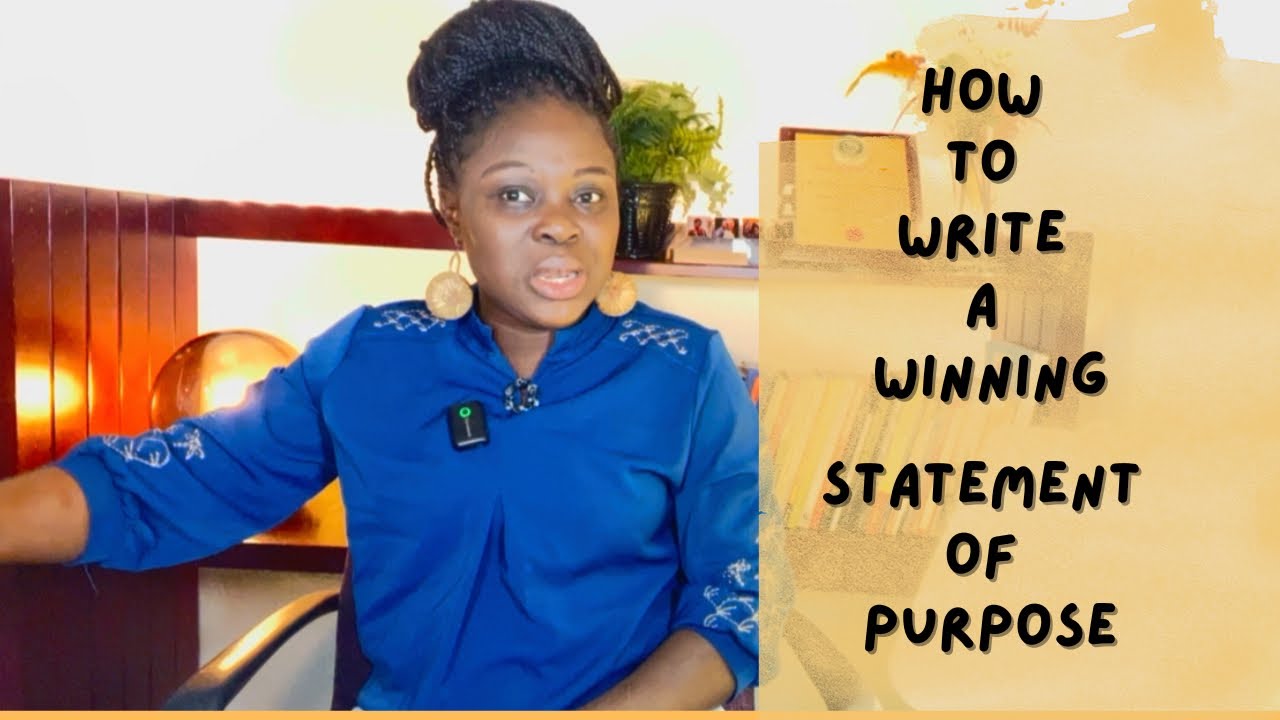 How to Write a Winning Statement of Purpose 