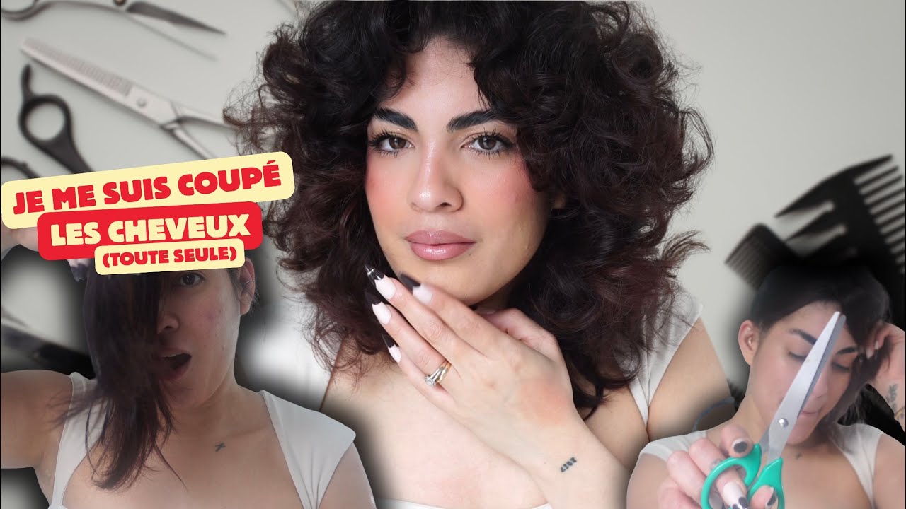 JE ME SUIS COUPÉ LES CHEVEUX TOUTE SEULE… GROSSE ERREUR ? 😳✂️