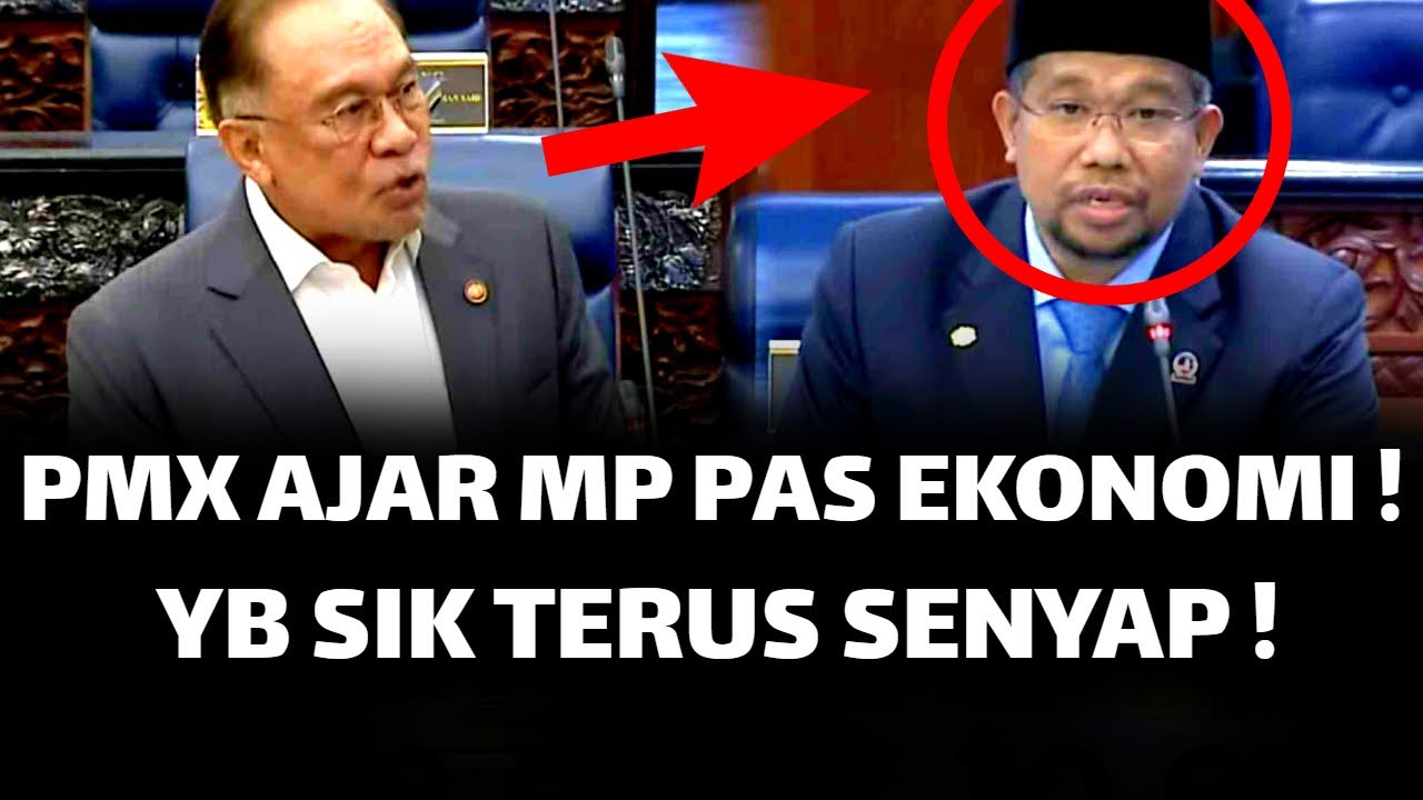 KANTOI ! YB SIK KENA PMX AJAR EKONOMI DALAM DEWAN ! TERUS SENYAP !