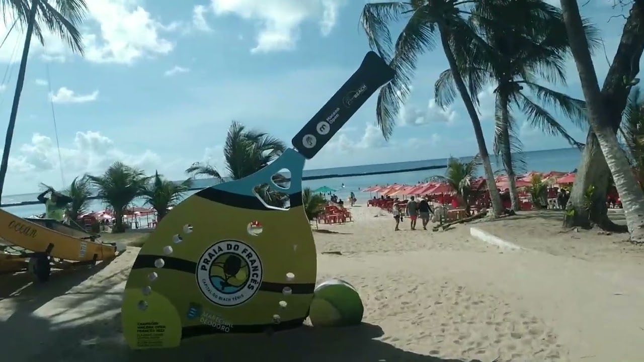 Mostrando a praia do francês AL 🏖😍