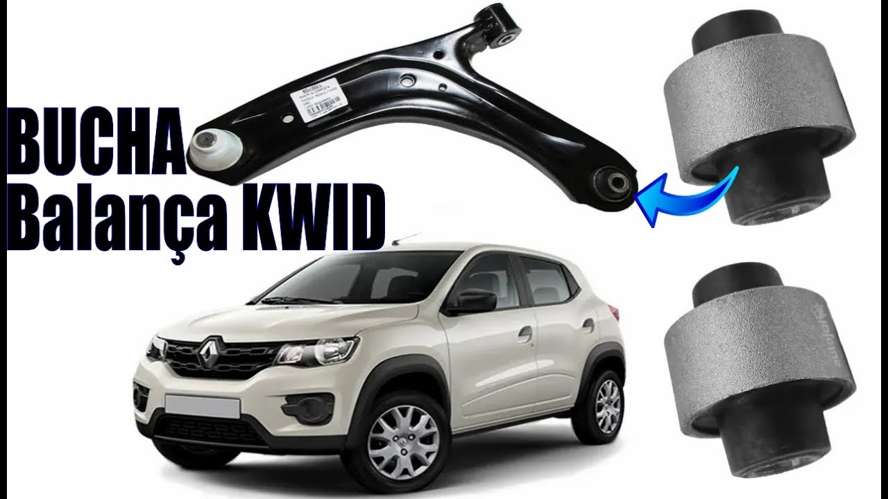 Como Trocar Bucha Balança Bandeja Renault KWID Faça Você Mesmo 3 Parafuso Fácil e Rápido DIY