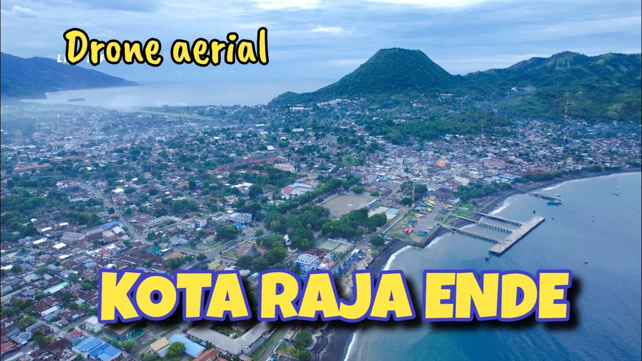 Drone Kota Raja Ende 2024 l view sore hari lebih Eksotis