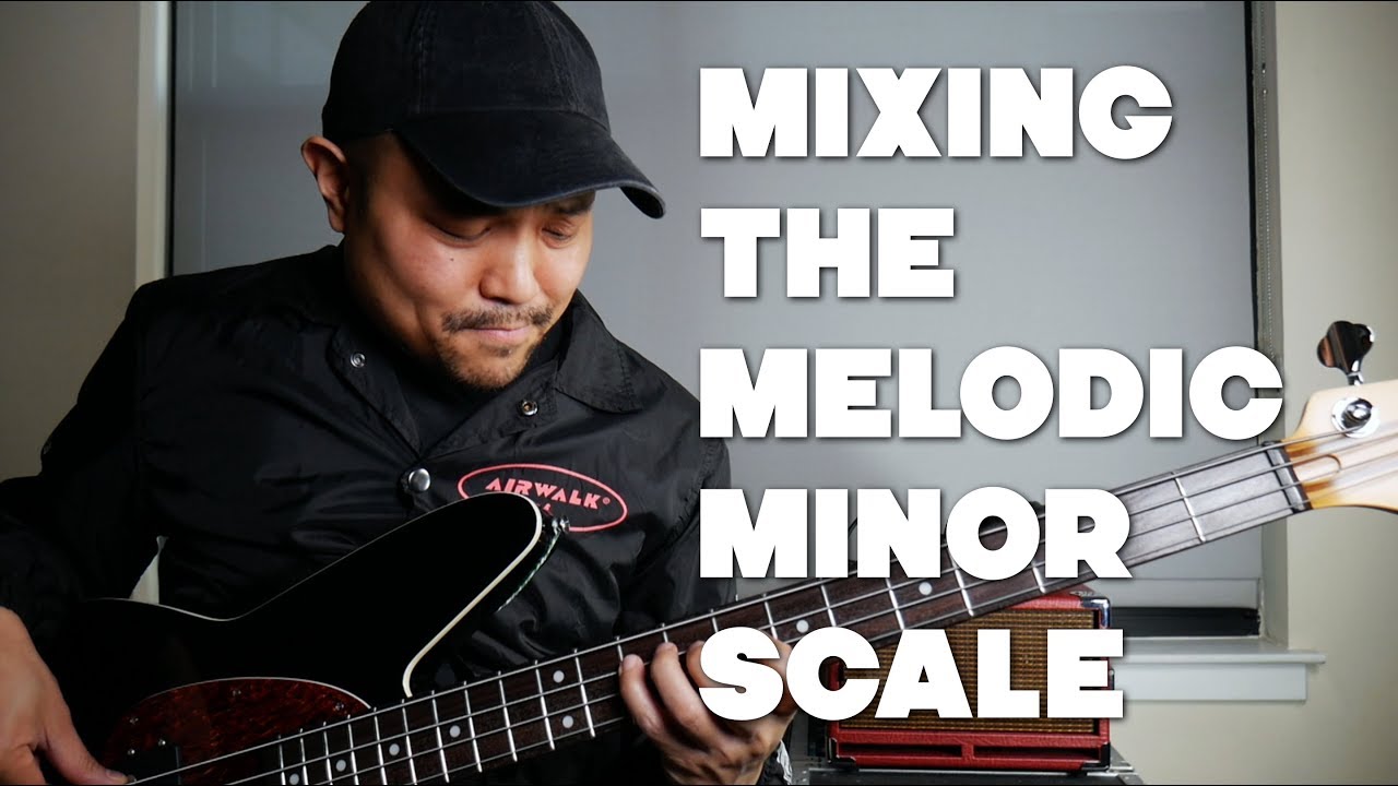 Bass Scales - How To Make Your Jazz Bass Lines Sound More Modern By Mixing The Melodic Minor Scale