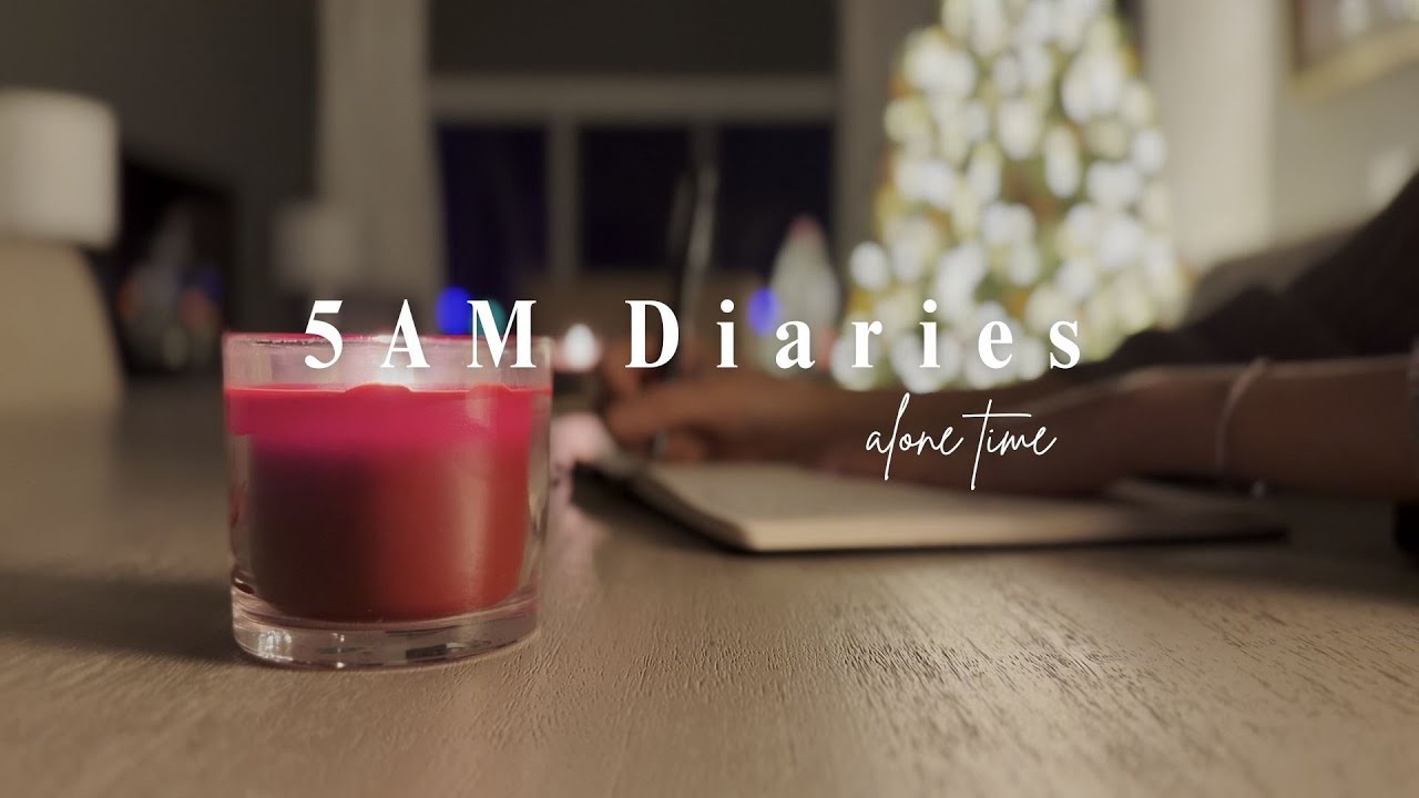5 AM Diaries VoL.13 -  Reflection, gardening, alone time