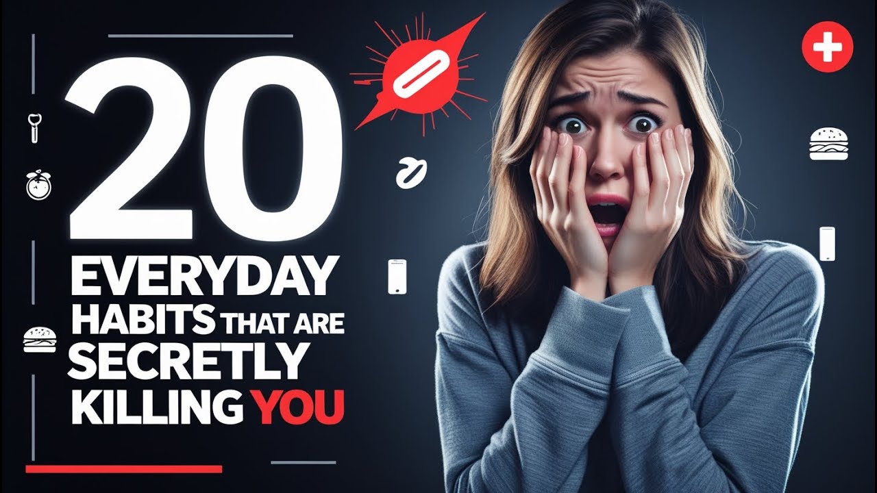20 Everyday Habits That Are Secretly Killing You | Health Hypes