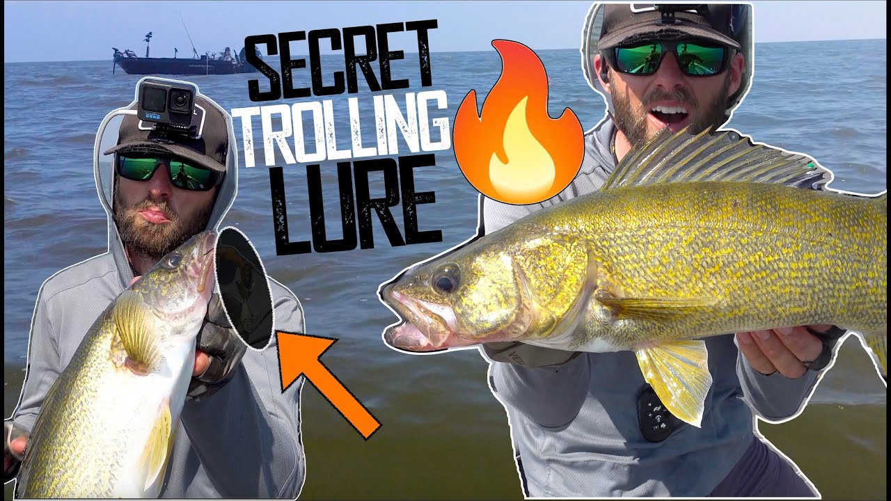 SECRET Trolling Lure is on FIRE for Summer Walleyes!