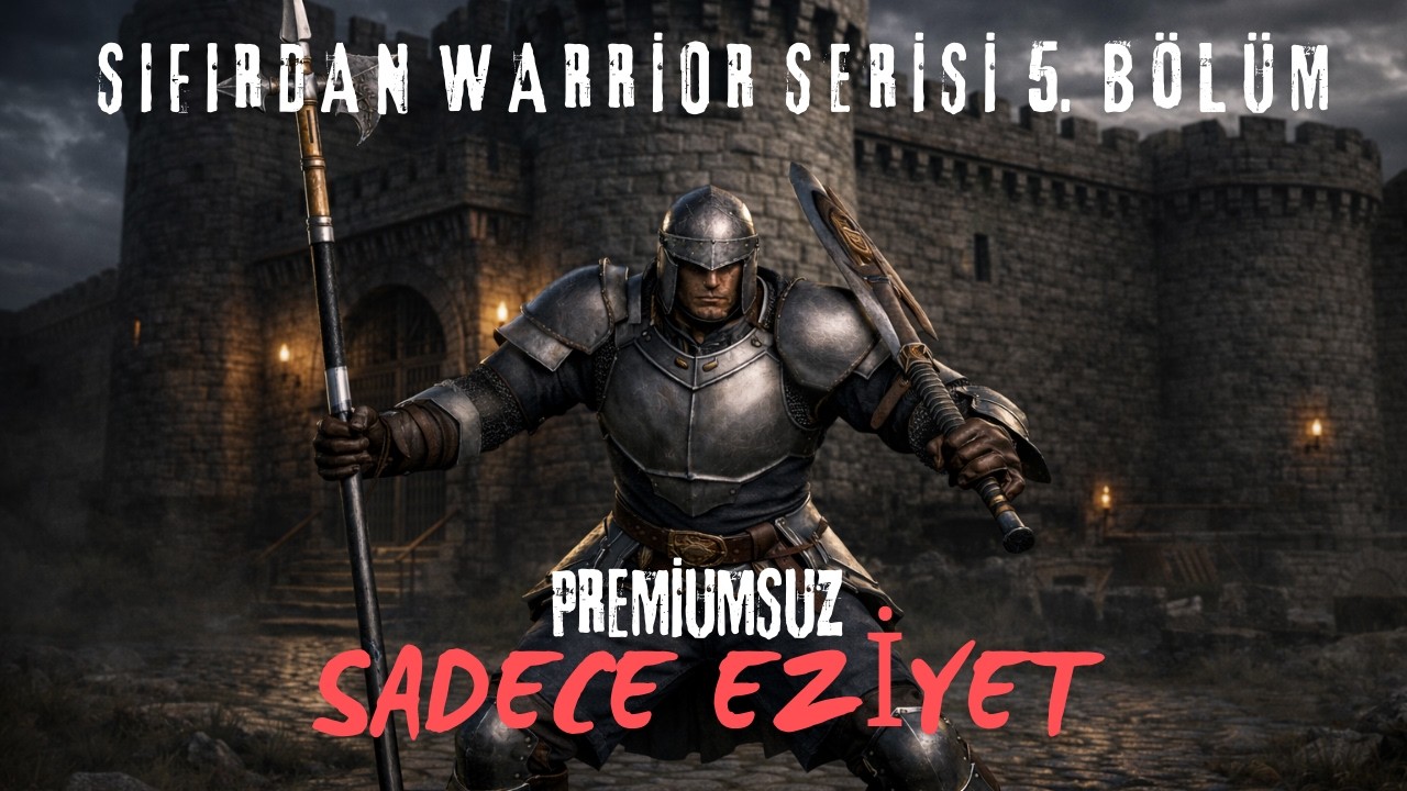 B5# Harbi Sıfırdan Warrior l BURDAN SONRA NEREYE? 30.000 MOB'A AZ KALDI l Knight Online
