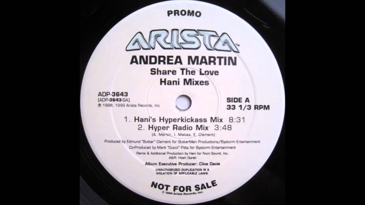 Andrea Martin   Share The Love Hani Mix