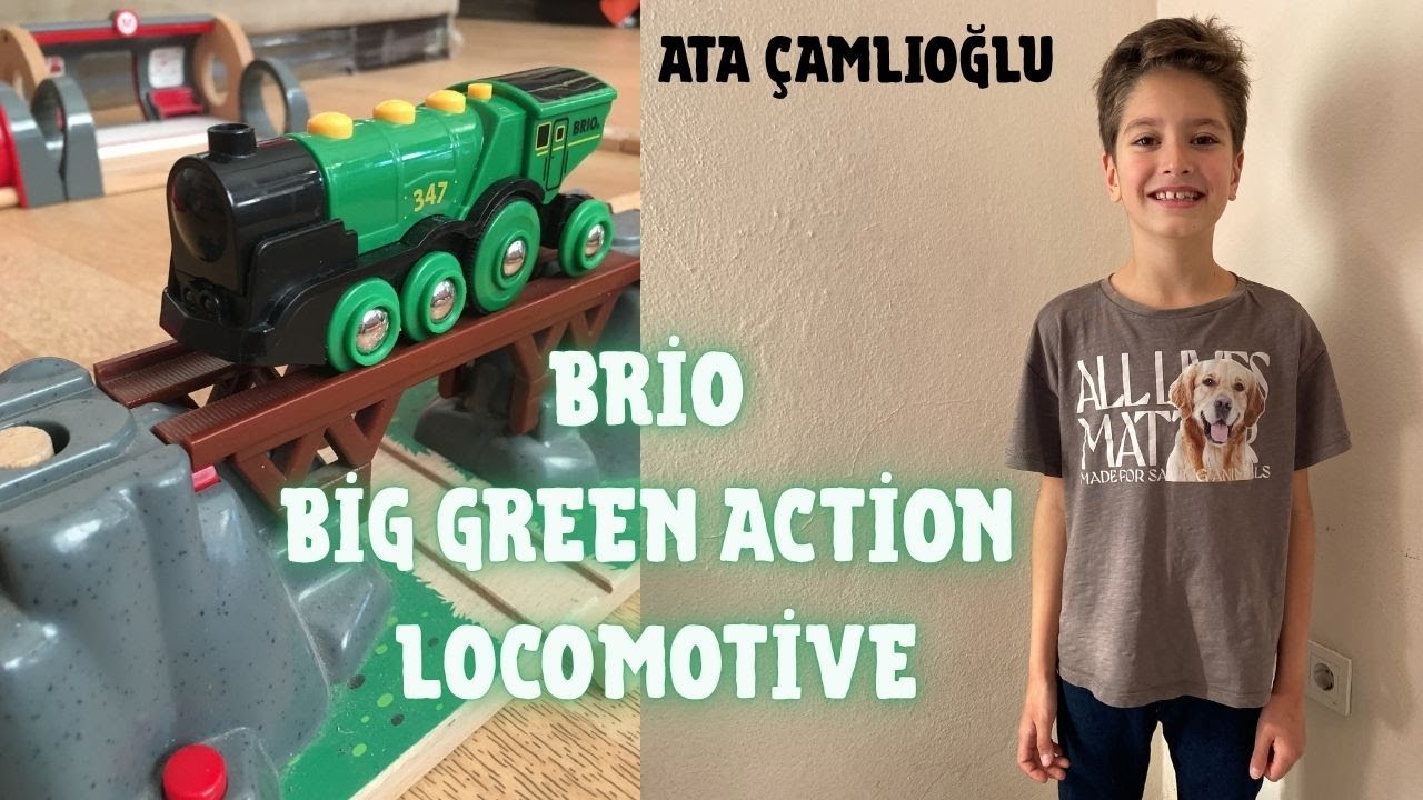 Brio Green Action Locomotive Kutu Açılışı