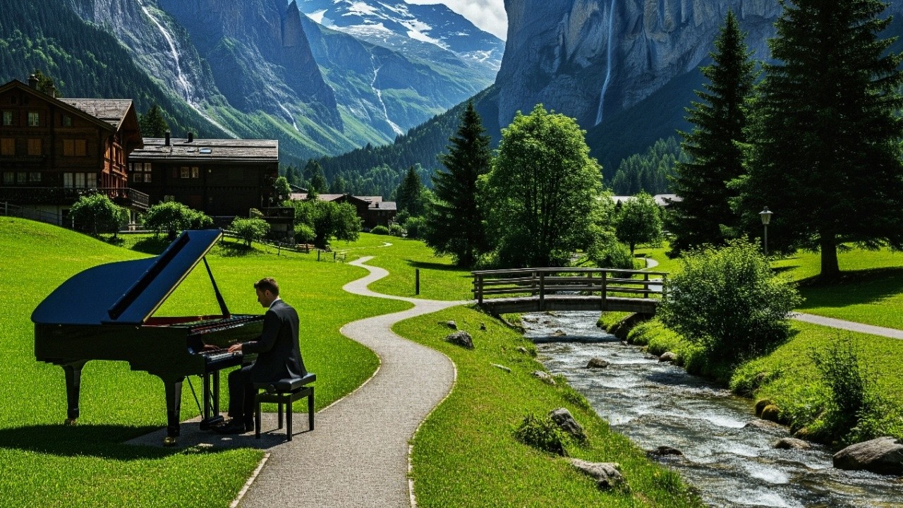 Peaceful Piano Music for Meditation | Relaxing Piano with Nature Scenery