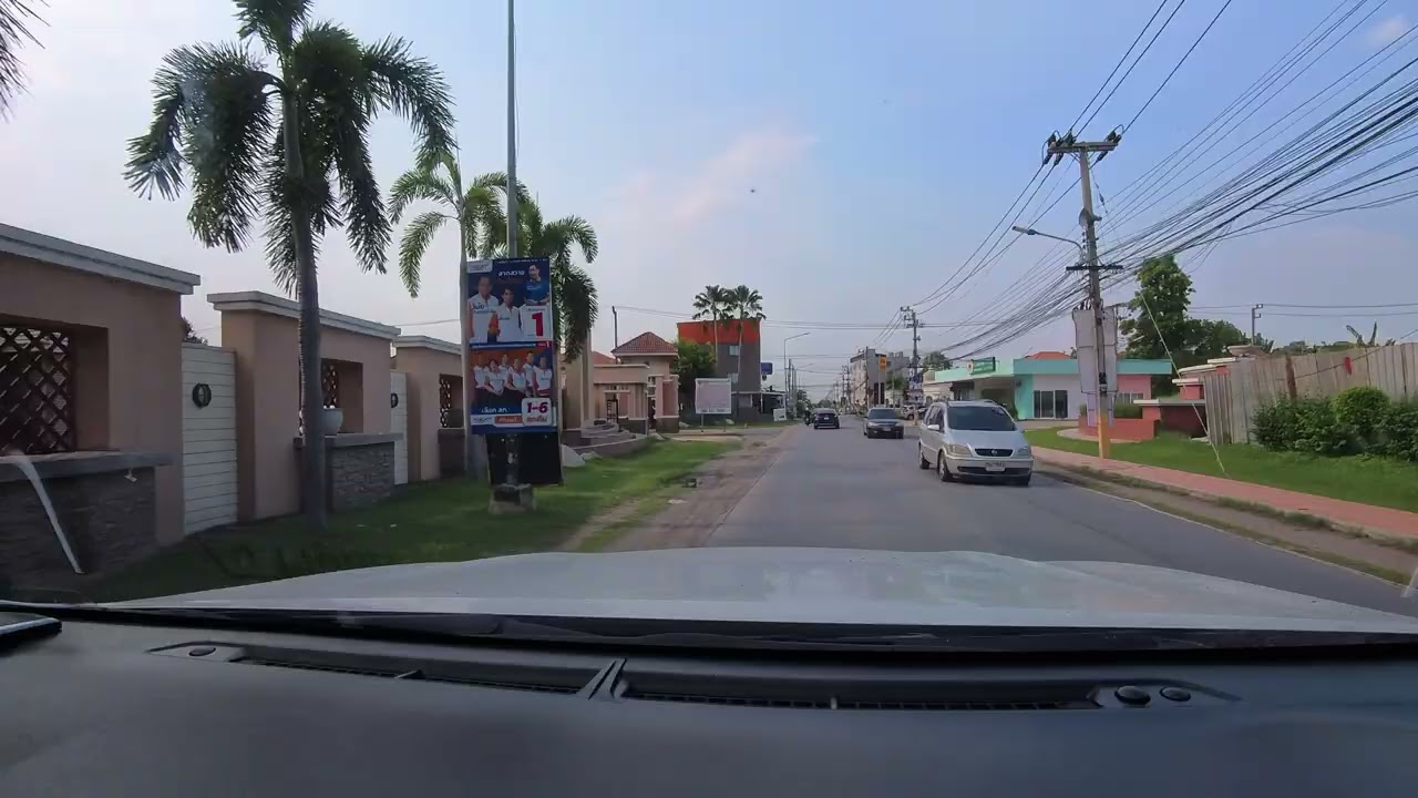 From Khu Khot Station to Pathum Thani Rangsit khlong's home