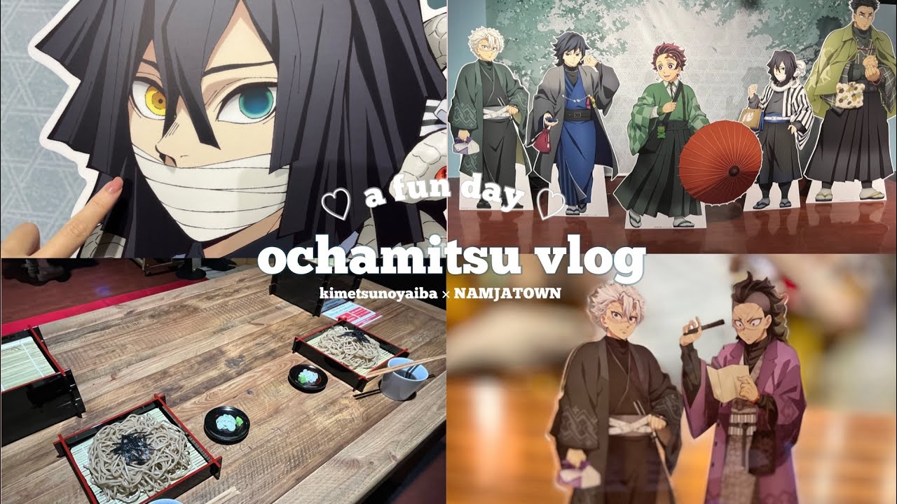 ‧₊˚ ୨推し活vlog୧ ˚₊ 鬼滅の刃＊ナンジャタウン～いこいの里巡り～に遊びに行ってきた高校生の1日🍉
