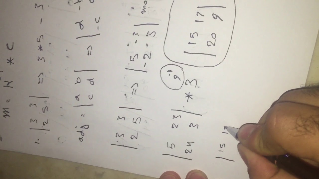 Hill Cipher فتح الشفرة