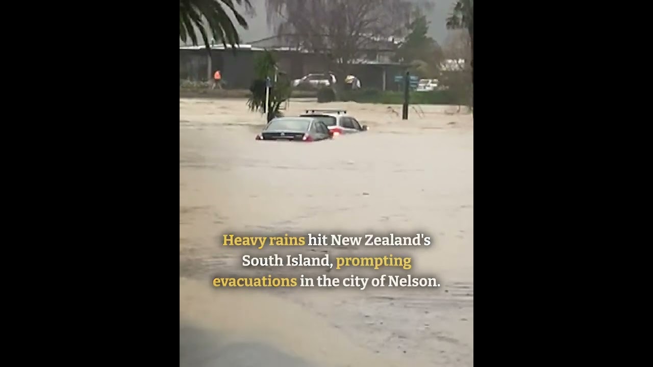 Heavy rains, flooding hit New Zealand's South Island