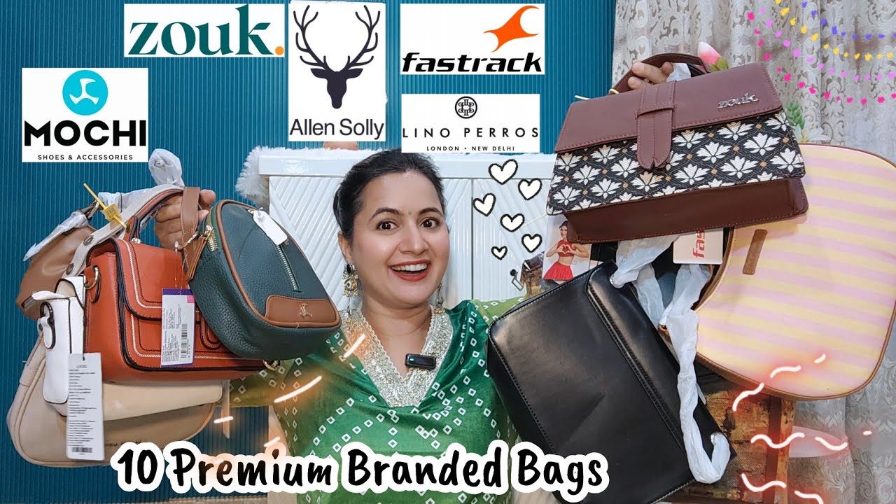 10 Branded Bags From Myntra | Myntra Sling Bags and Office Bags | Zouk, Allen Solly, Mochi Bags |
