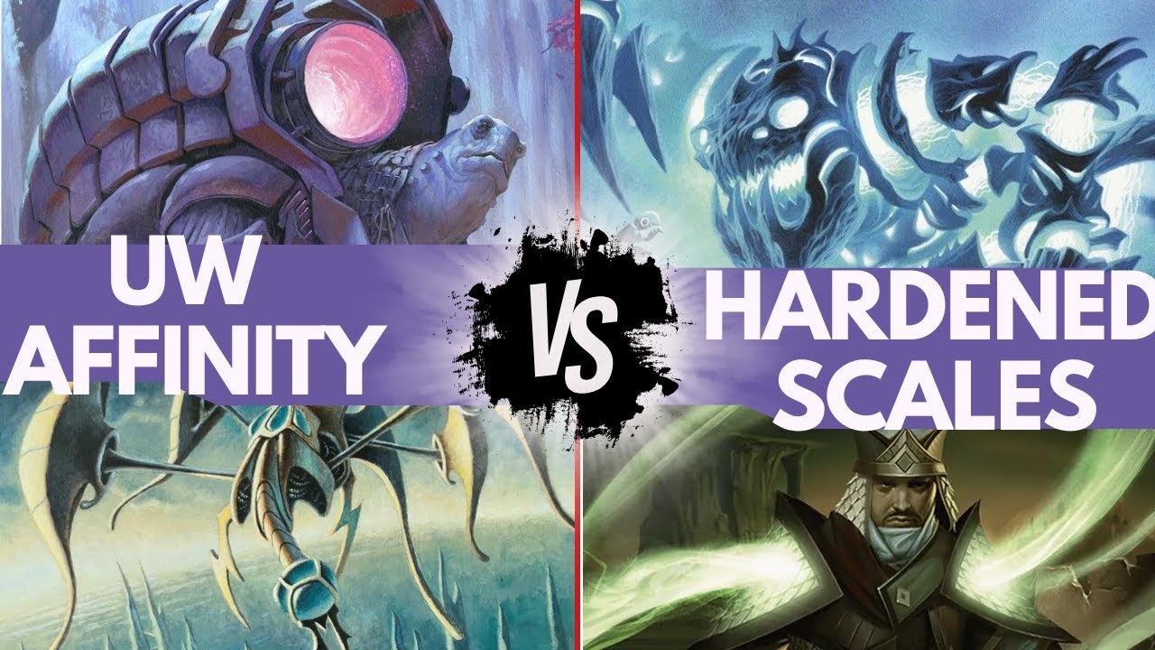 UW Affinity vs Hardened Scales | Modern Paper Gameplay
